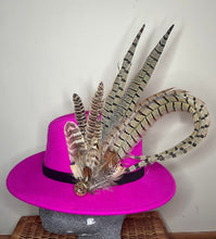 Load image into Gallery viewer, Extra Large Pheasant Feather Hat Pin
