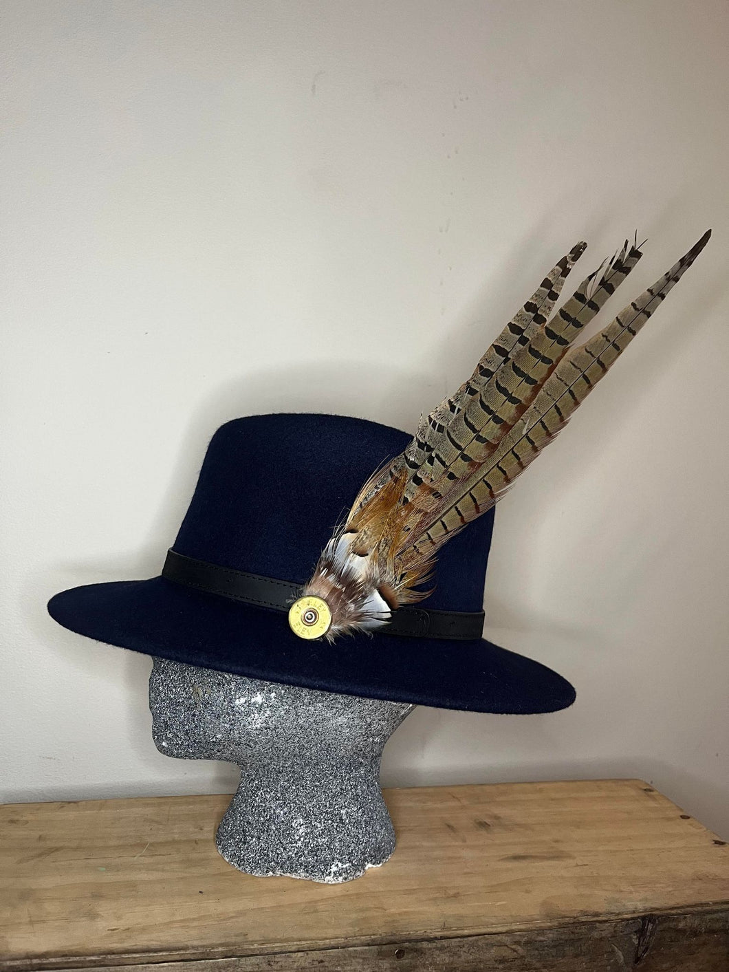 Large Feather Hat Pin