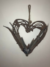 Load image into Gallery viewer, 40cm Pheasant and Mallard Heart Wreath
