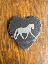 Load image into Gallery viewer, Trotting Horse Slate Coasters
