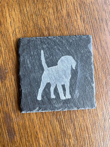 Puppy Slate Coasters