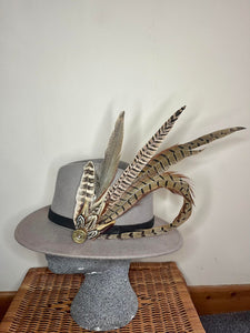 Large Pheasant feather Hat Pin