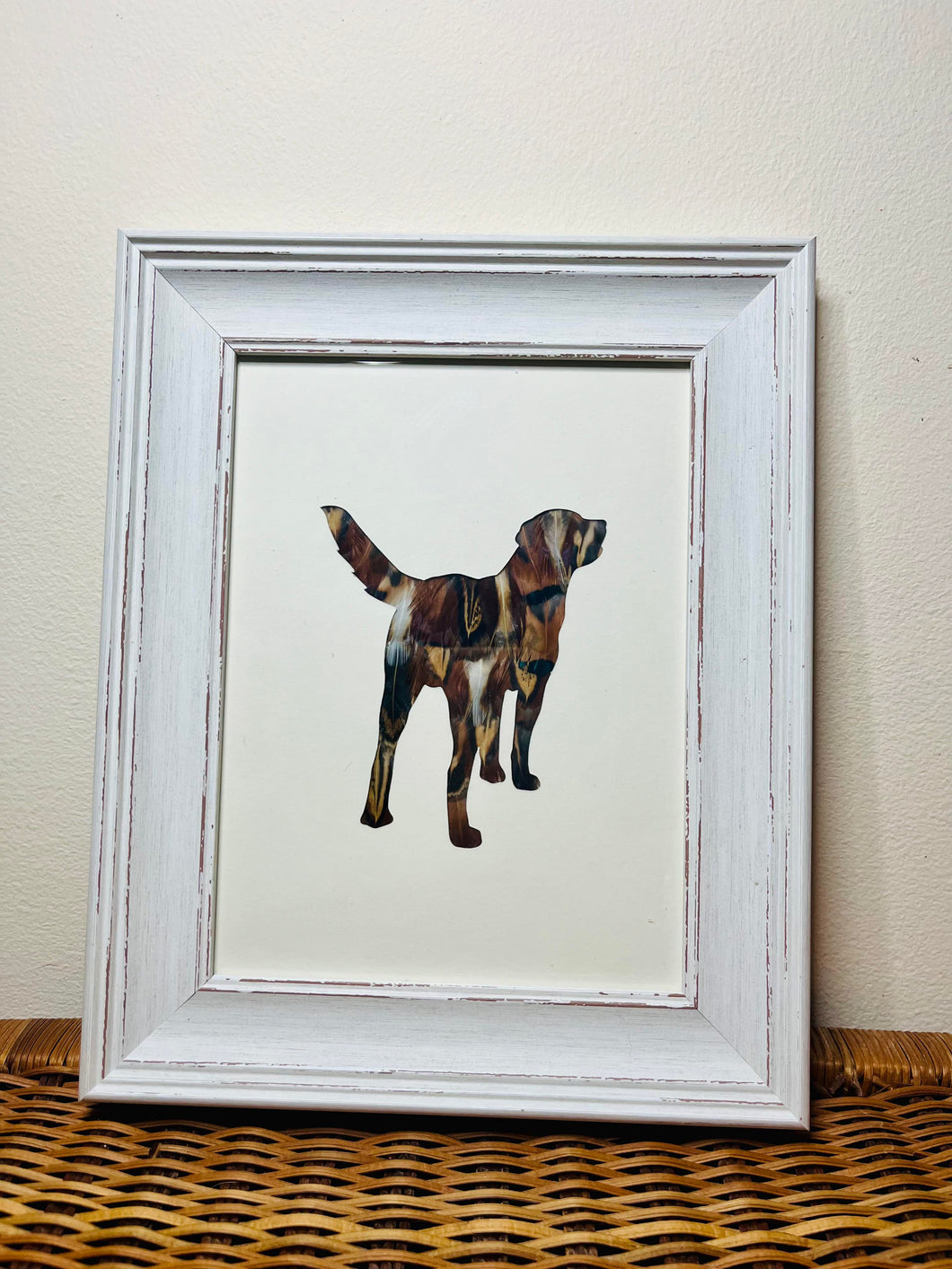 Labrador Photo Frame Mixed Feather Labrador Photo Frame – J&T Country