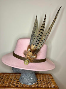 Large Feather Hat Pin