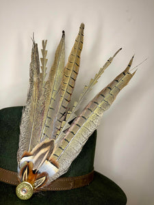 Extra Large Feather Hat Pin