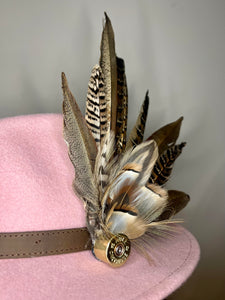 Extra Large Feather Hat Pin