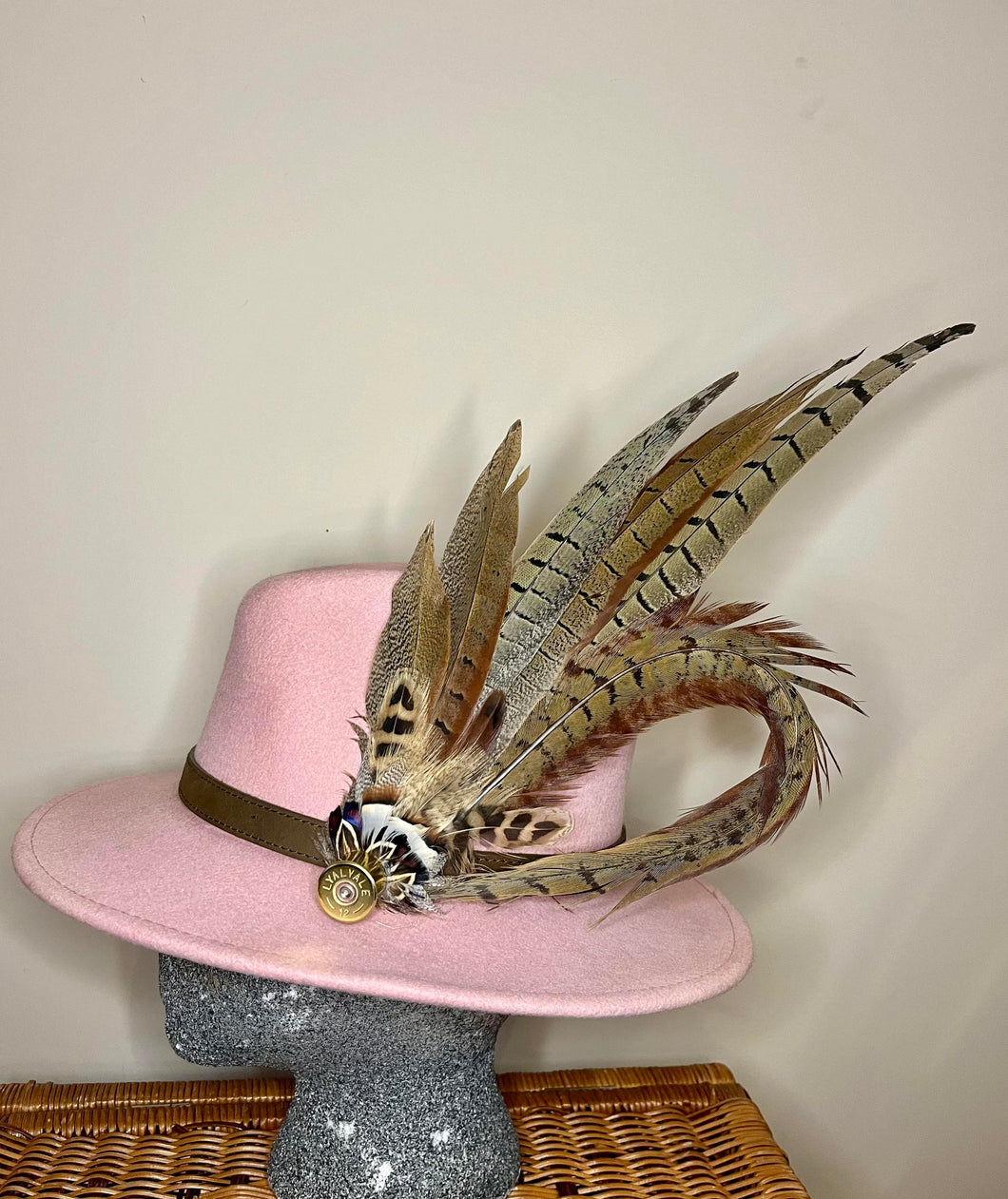 Extra Large Feather Hat Pin