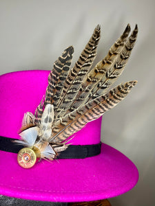 Large Feather Hat Pin