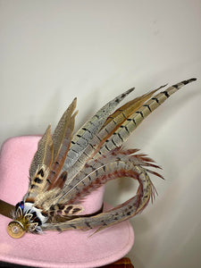 Extra Large Feather Hat Pin