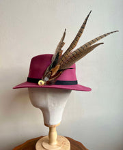 Load image into Gallery viewer, Large Feather Hat Pin
