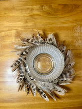 Load image into Gallery viewer, Hen Pheasant Feather Candle Holder Wreath
