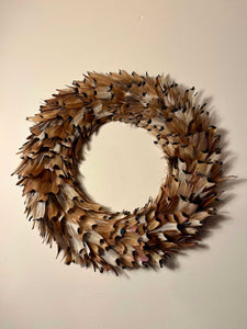 Large Pheasant Feather Wreath