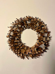 Medium Feather Wreath