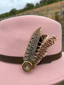 Small Feather Hat Pin/brooch