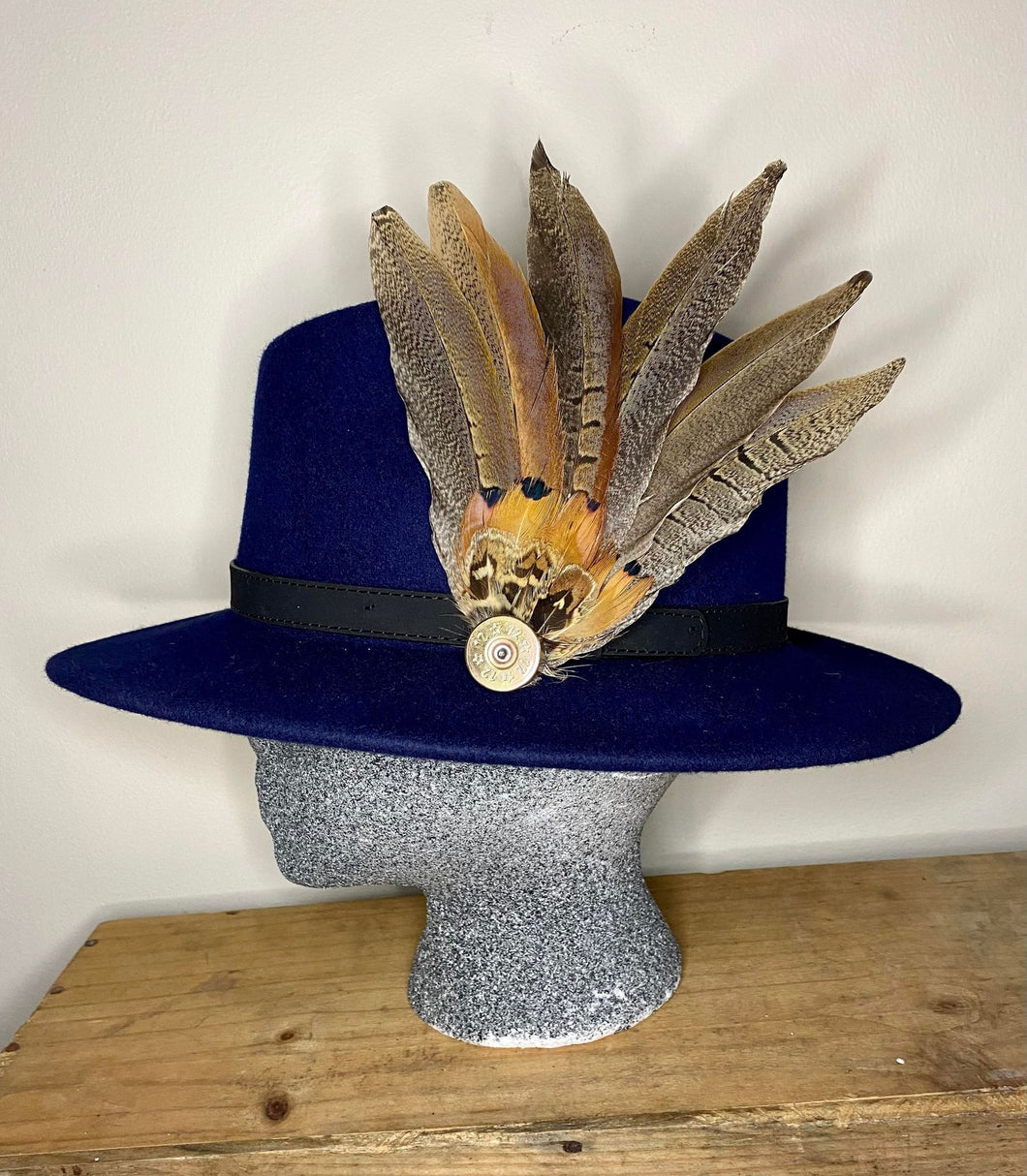 Extra Large Feather Hat Pin