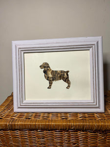 Spaniel Feather Photo Frame