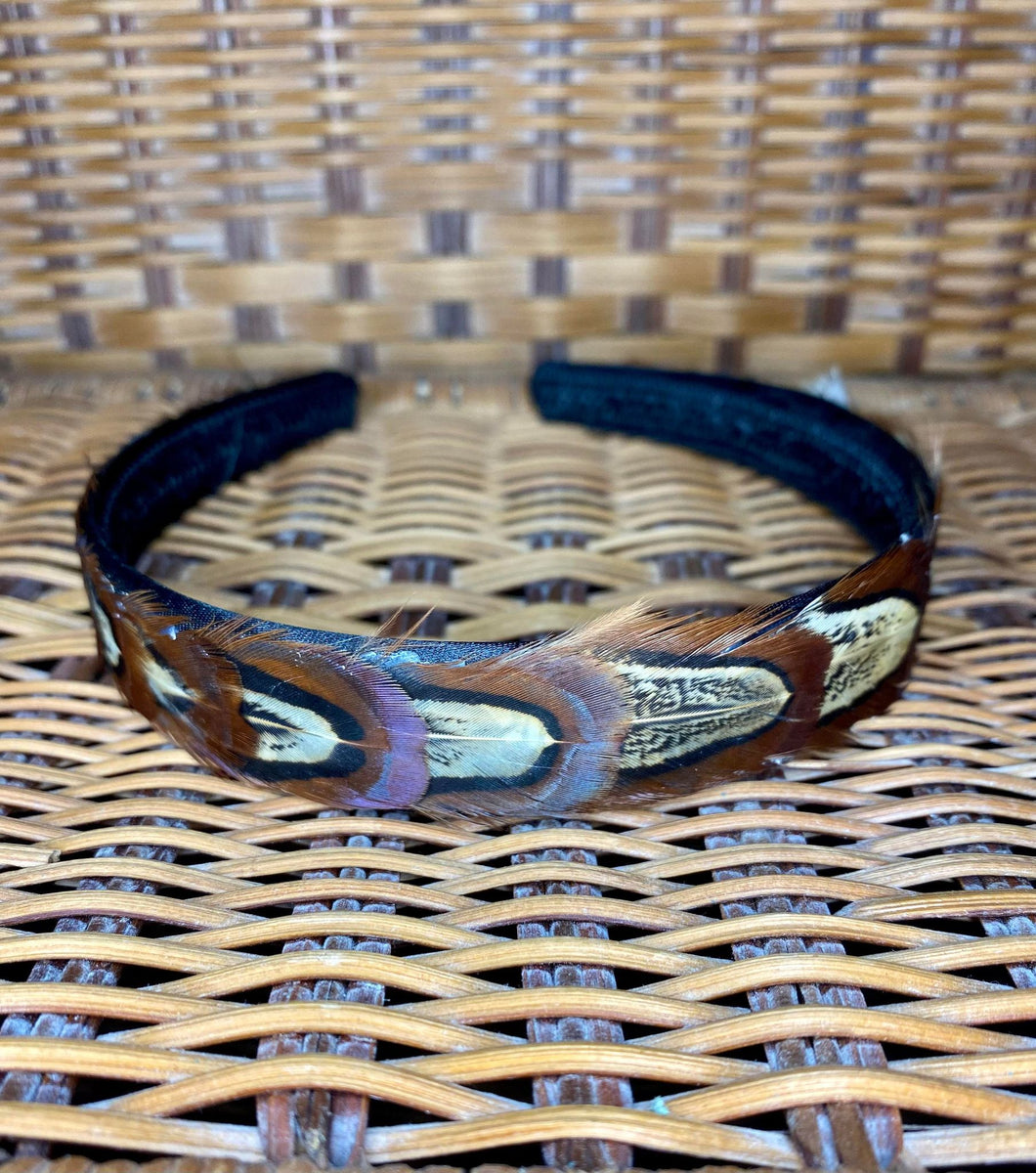 Pheasant Feather Alice Band